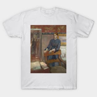 Helene Rouart in her Father's Study by Edgar Degas T-Shirt